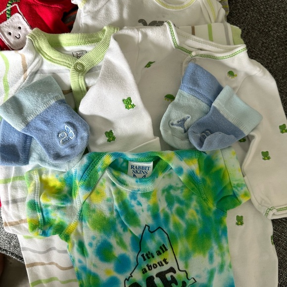 Set of 13 newborn clothes, used - Picture 4 of 6